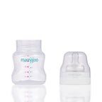 majoo Biberon mamajoo Silver 150 ml & tetina anti-colici nr.1 /S, 1 bucata