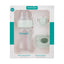 mamajoo Mini set cadou verde praf, Biberon 250ml, Suzeta si cutie de depozitare, 3 buc