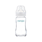 mamajoo Biberon 240 ml & tetina silicon anti-colici nr.2 / M, 1 bucata