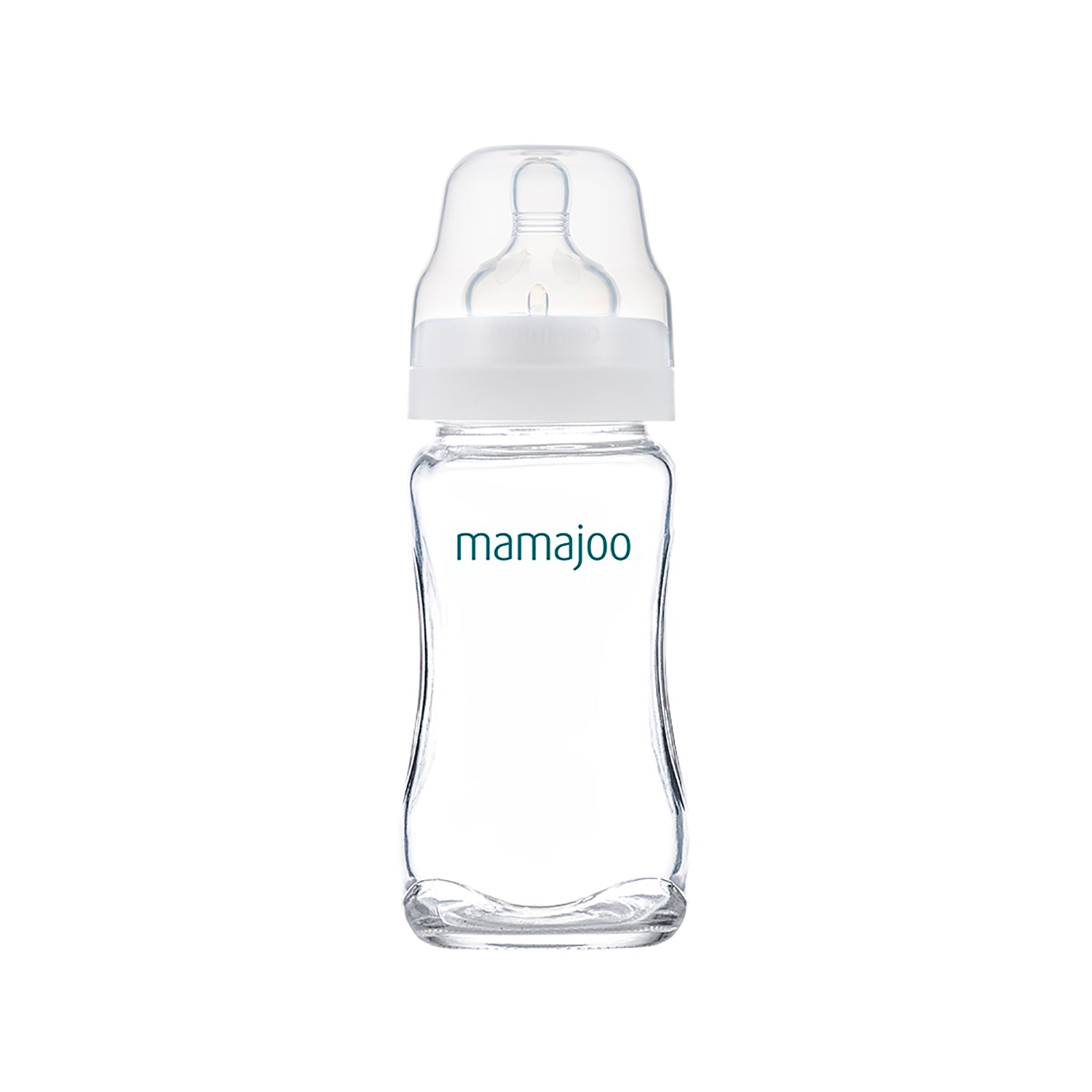 mamajoo Biberon 240 ml & tetina silicon anti-colici nr.2 / M, 1 bucata