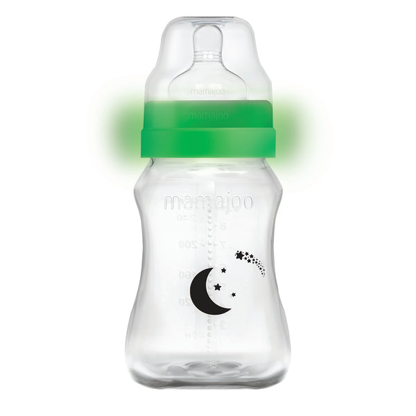 mamajoo Biberon Night&Day 270ml & tetina anti-colici nr.2 / M, 1 bucata