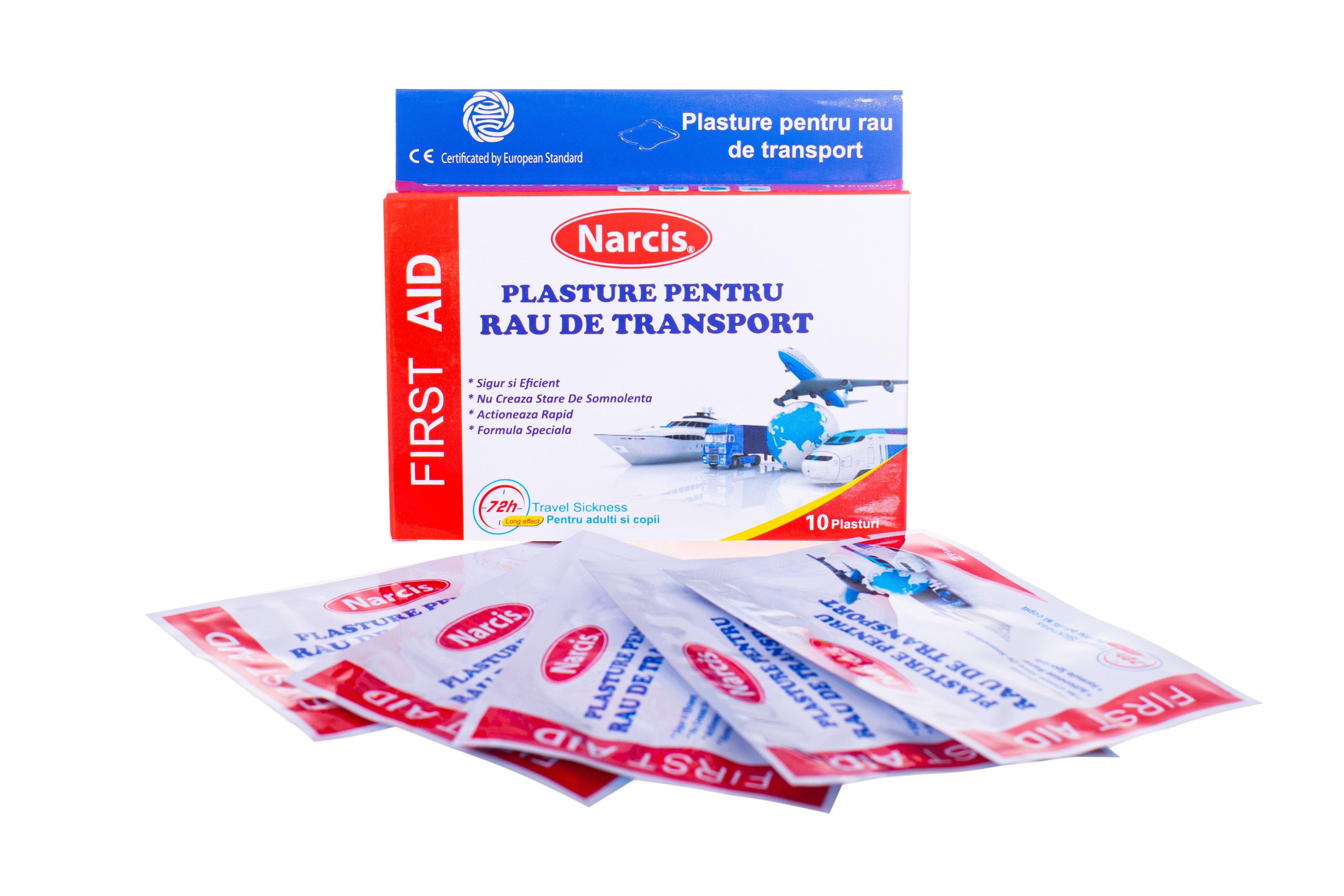Narcis Plasturi pentru rau de miscare Imagine principală a produsului