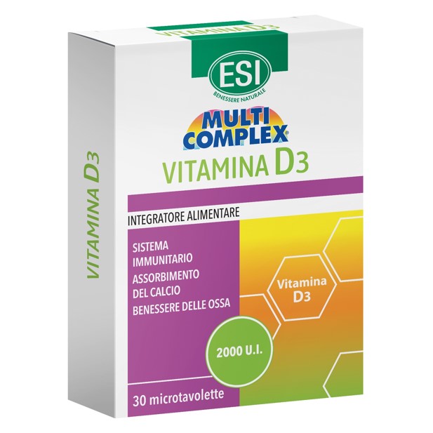 ESI Vitamina D3 2000 UI Imagine principală a produsului