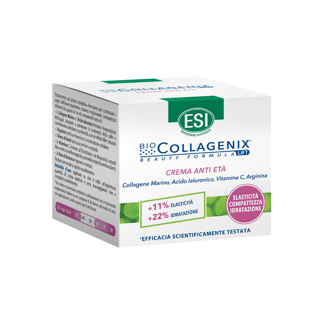 ESI BIOCOLLAGENIX Crema Anti-aging, 50ml, varsta 40-50 ani Imagine principală a produsului